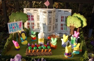 Another clever diorama from the Washinton Post's contest: "The White House Garden"