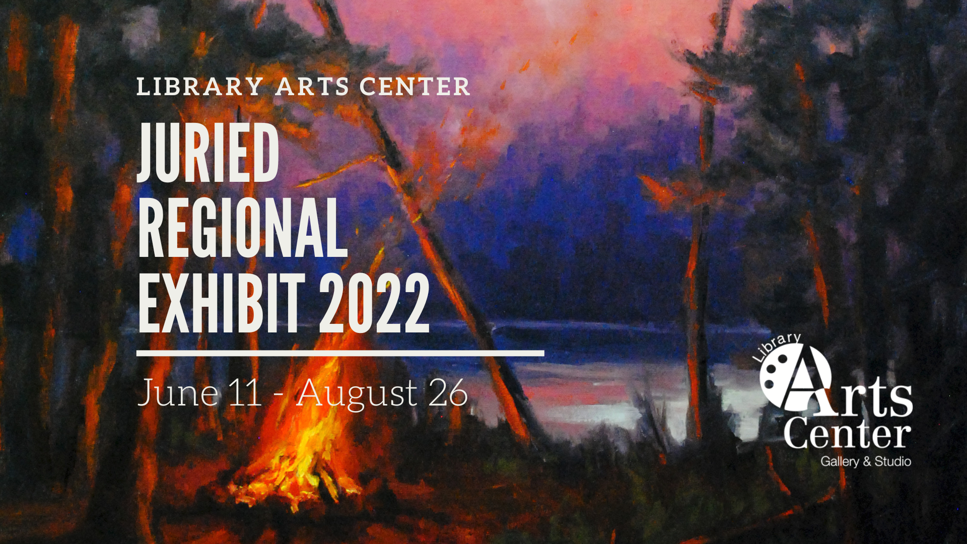 On Exhibit: June 11 - August 26th  We invite you to join us for the exhibit's Opening Reception: ﻿Friday, June 10th, 5-7pm Light refreshments will be served.  This show features recent works by regional artists in a variety of mediums.  2022 Jurors:  Betsy Derrick Professional Artist  Jessica Gelter Executive Director, Arts Alive!